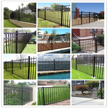 Prefabricated Steel Fence/Corrugated Steel Fence/Steel Bar Fence